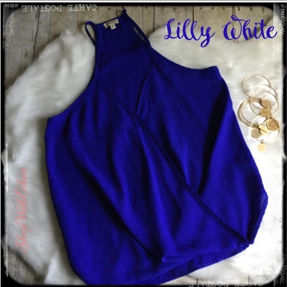 Lily White Tops - Lilly White Royal Body Spaghetti Strap Top